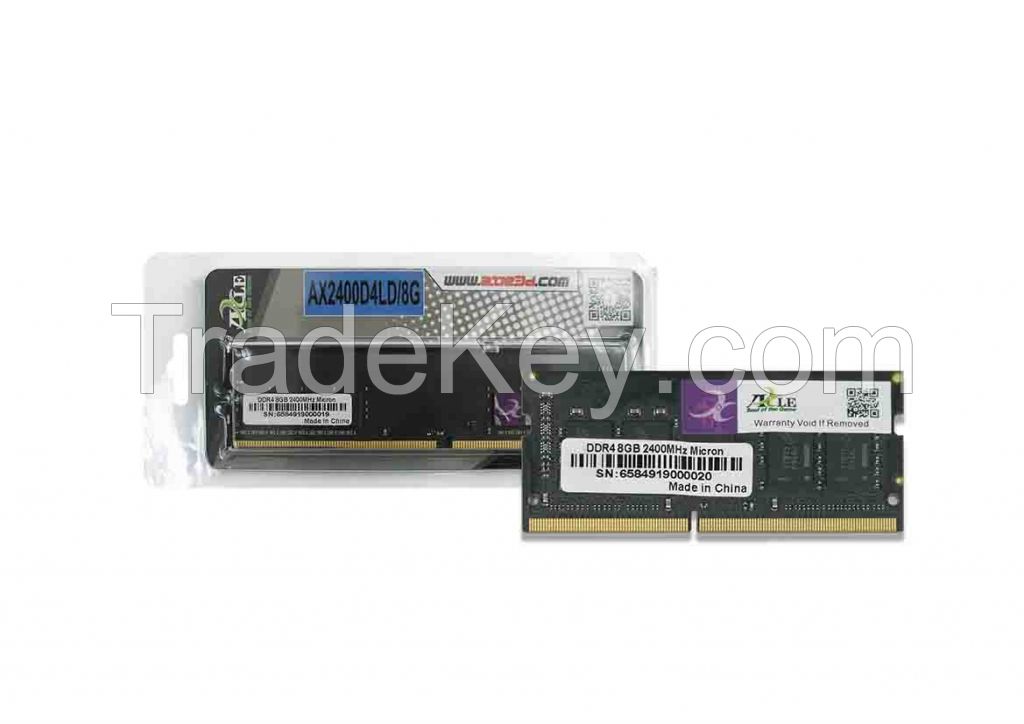 Axle Manufacturer Memory Long-DIMM DDR4 2400MHz 4GB/8GB/16GB/32GB Desktop Memory