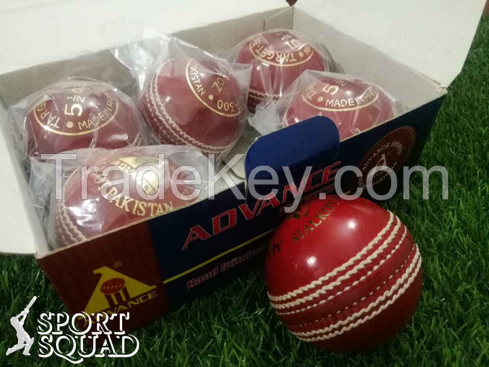 Hand Stitched Leather Cricket Ball