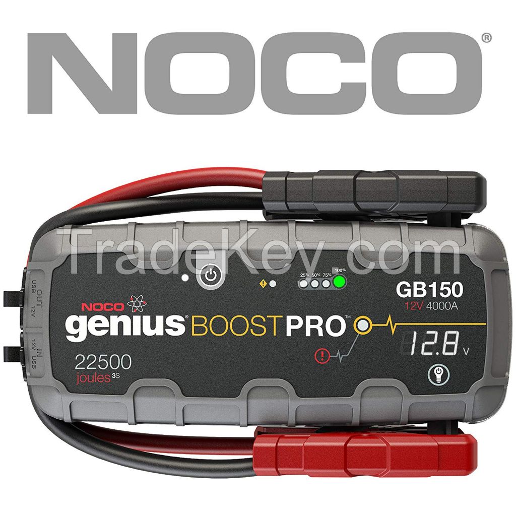 NOCO Boost Pro GB150 3000 Amp 12-Volt UltraSafe Portable Lithium Jump Starter