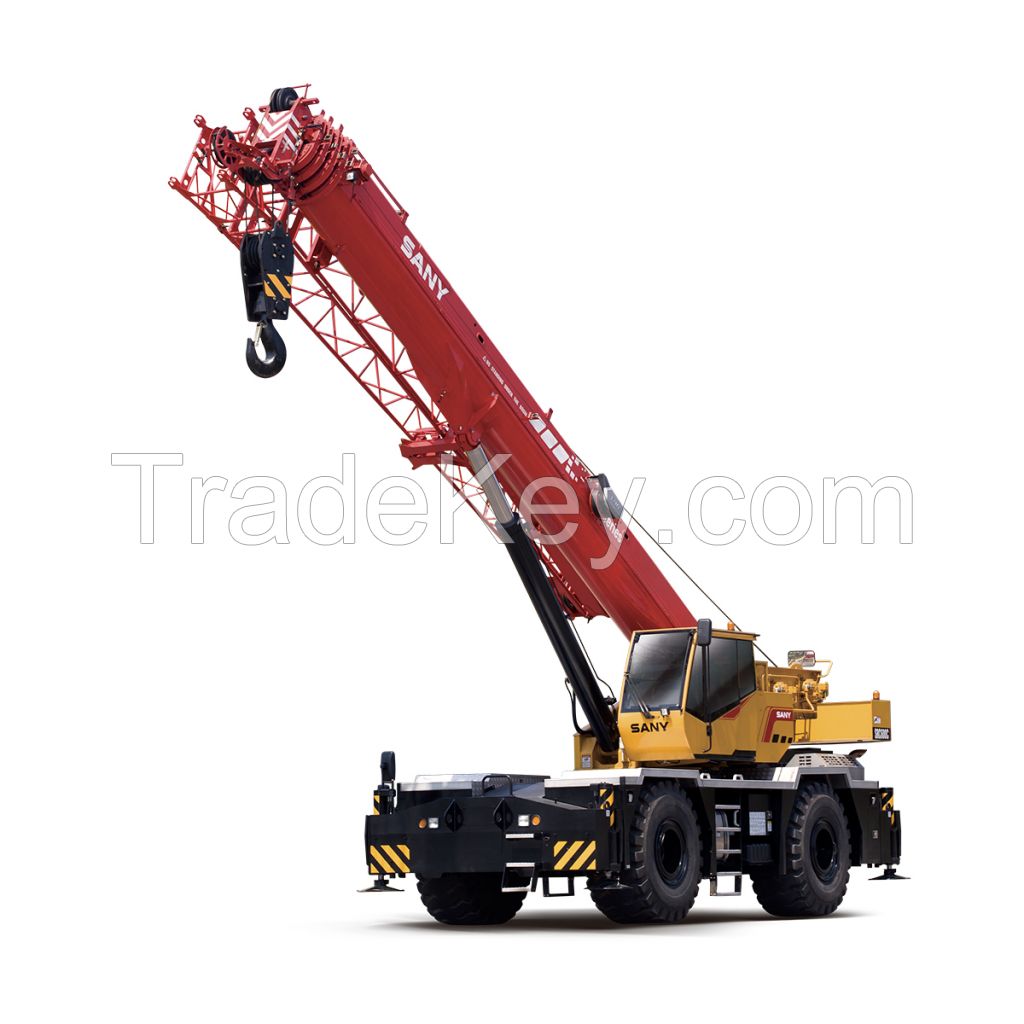 SRC600C SANY Truck Crane 60T Lifting Capacity Strong Boom Powerful Chassis