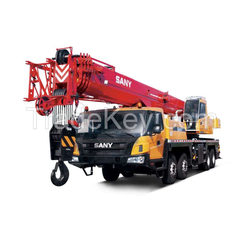 STC600T5 SANY Truck Crane 60T Lifting Capacity Strong Boom Powerful Chassis