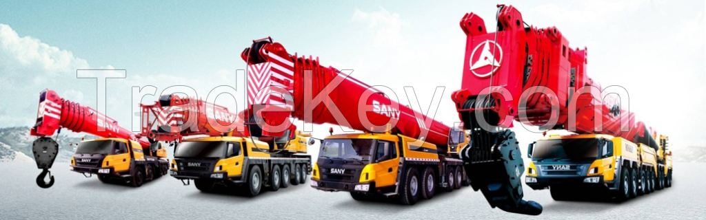 SAC3500S SANY Truck Crane 350T Lifting Capacity Strong Boom Powerful Chassis