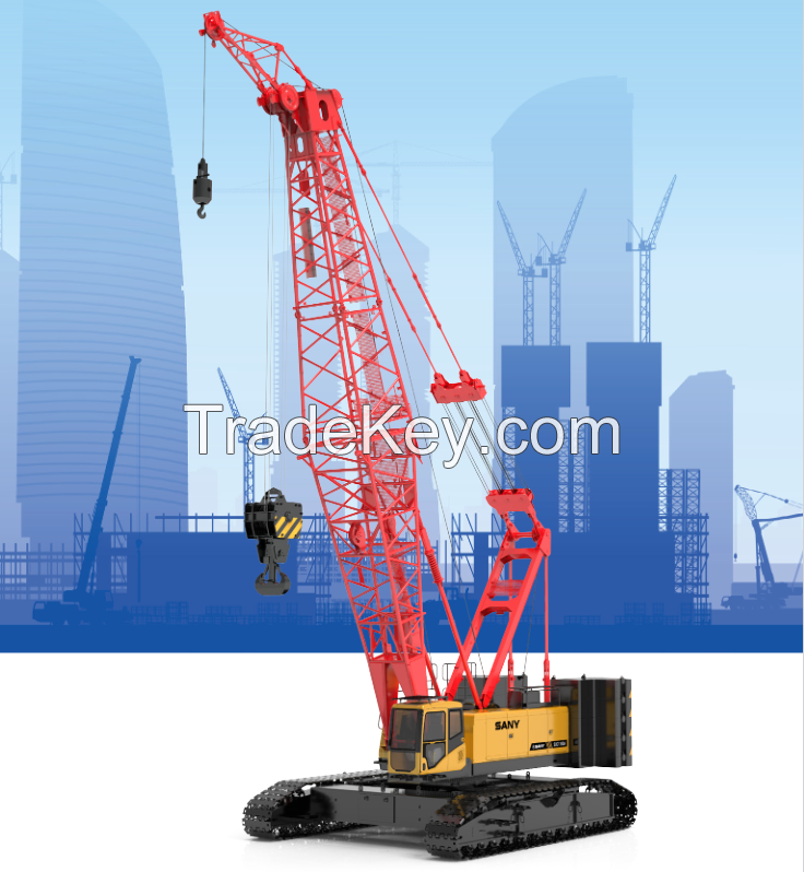 Sce1350a Sany Crawler Crane 135 Tons Lifting Capacity