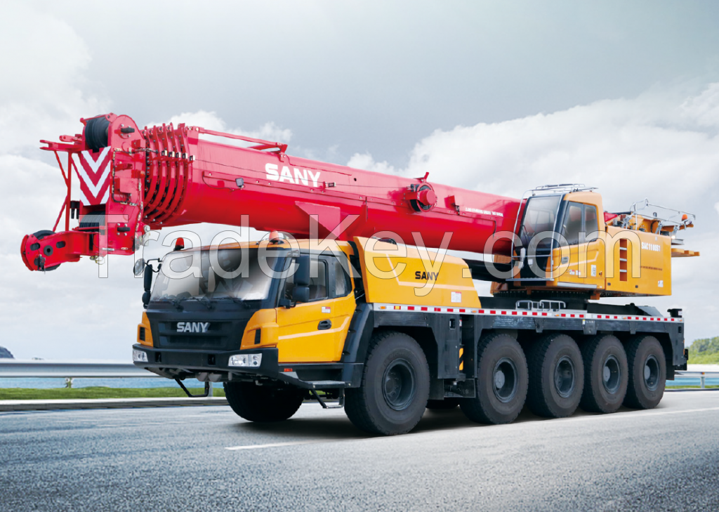 STC1100S1 SANY All-terrain Crane 110 Tons Lifting Capacity