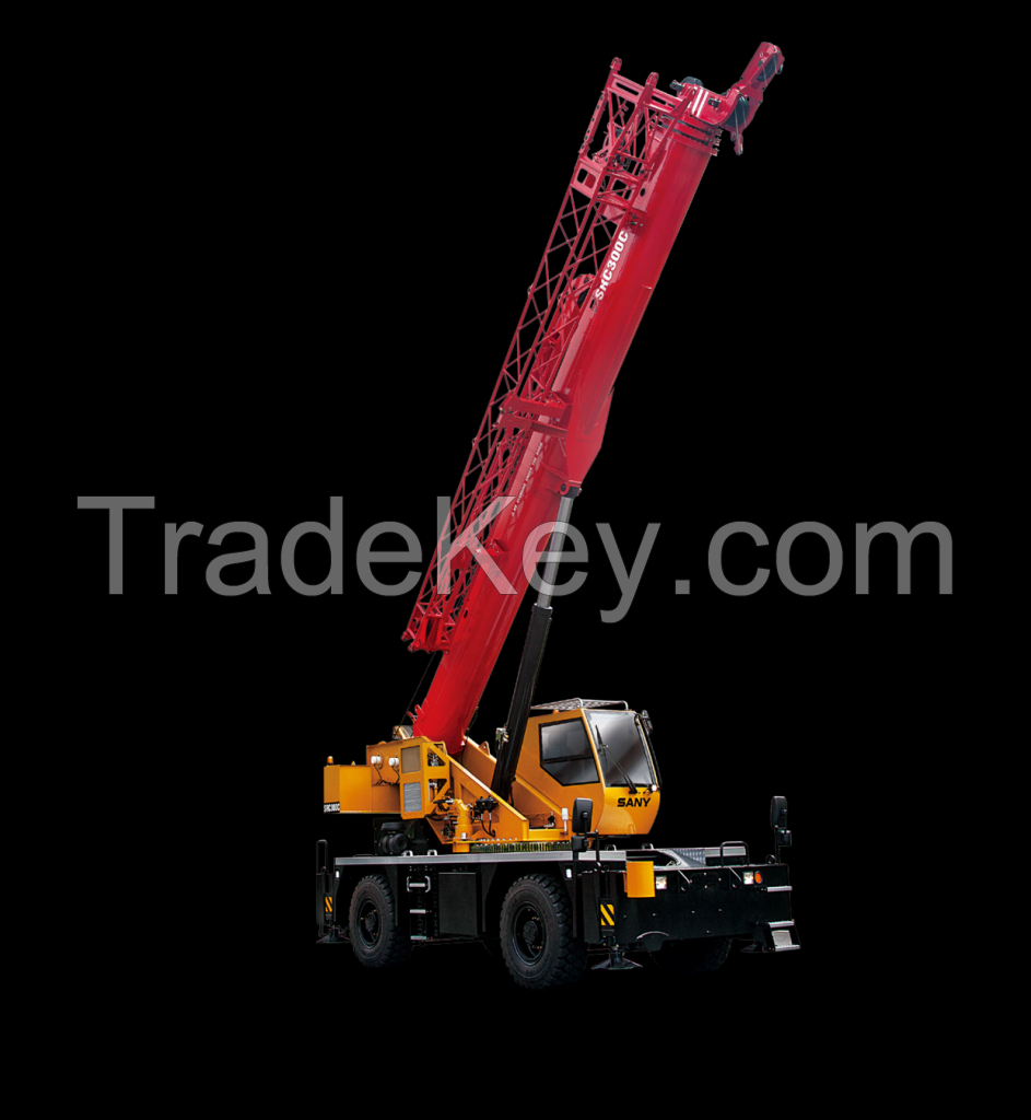 SRC300C SANY Rough-Terrain Crane 30 Tons Lifting Capacity