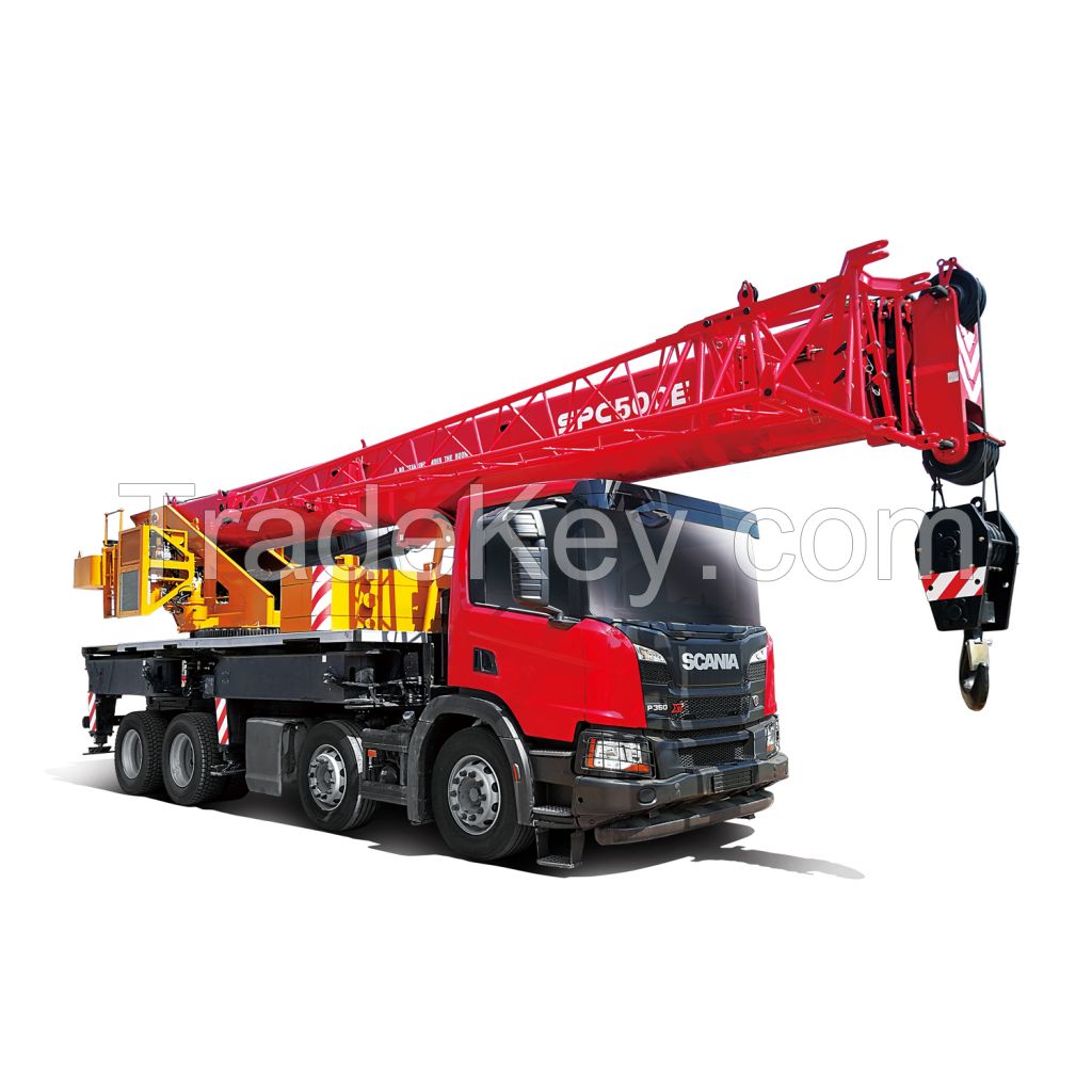 SPC500E SANY Truck mounted Crane 50t Lifting Capacity