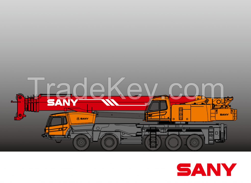 STC1300C SANY Truck Crane 130 Tons Lifting Capacity