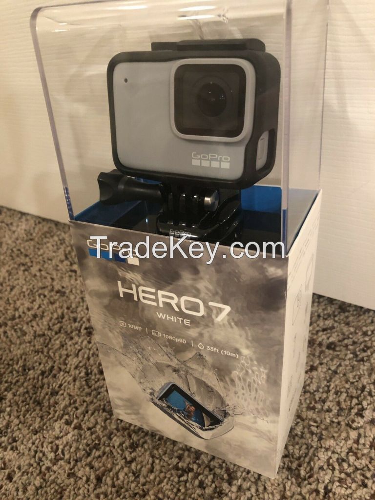 Brand New GOPRO HERO 7 WHITE WATERPROOF ACTION CAMERA 10MP 1080P TOUCH