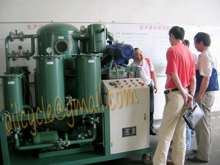 Insulation oil filtration machine