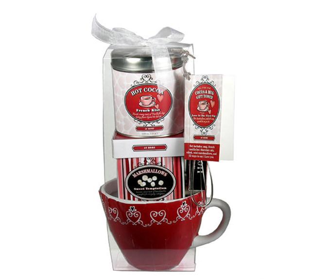 Hot Chocolate & Mug Gift Tower Set