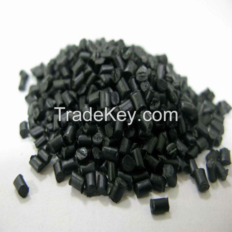 High Density Polyethylene HDPE Recycled Black Granules for Pipe PE100 PE80