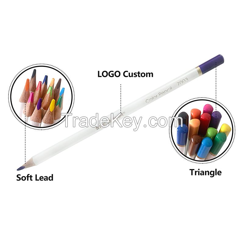 Professional Artist Student Beginner Soft Lead Colored Pencil 24/36colors Set