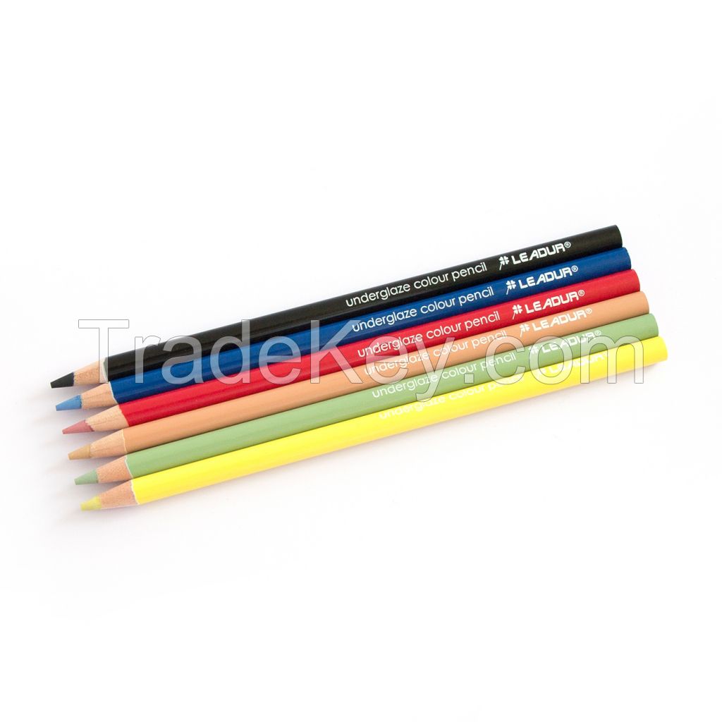 Artist Ceramic Underglaze Color Pencil Underglaze Pencils for bisque or greenware 6pcs Underglaze Pencil set