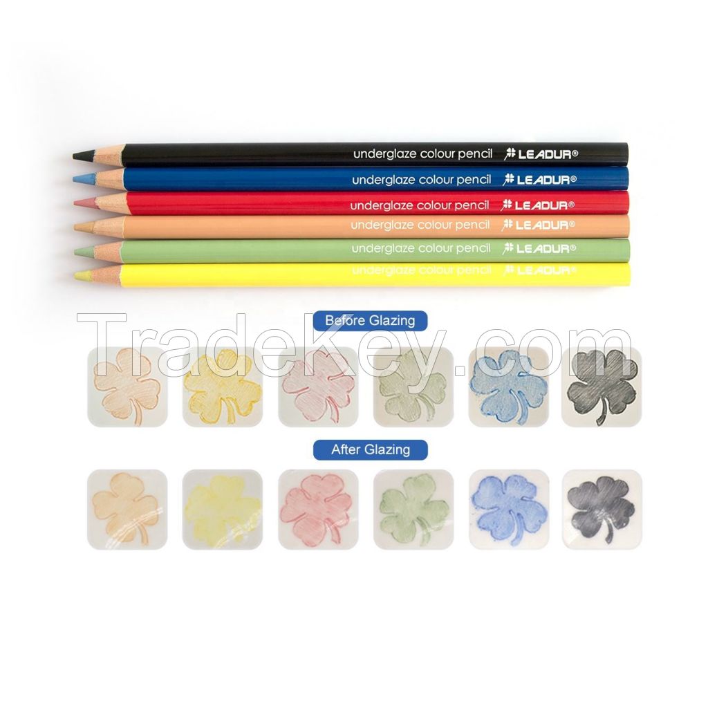 Factory Direct Underglaze Pencils For Pottery Ceramic Underglaze Colored Pencil