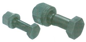 Set of High strength Bolts with Hex Head for structure