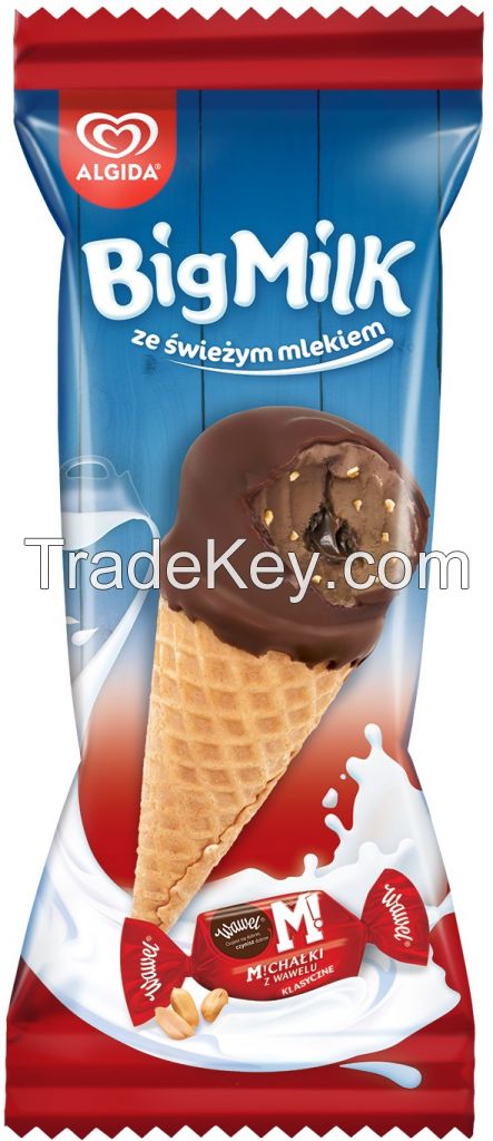 BIG MILK 105ml Michalki ICE CREAM REDUCED PRICE