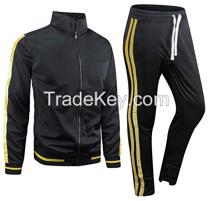2021 Custom logo training wear oversize jogger sportswear plain sweat suits brand tracksuits for men women set