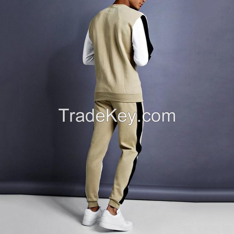 Custom men track suits tracksuits 2021 customize men tracksuit set, wholesale men sweat suits