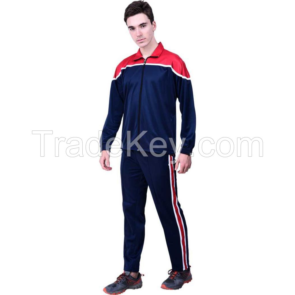 High quality custom sweat suits with logo mens streetwear jogging suit fashion plain tracksuit wholesale