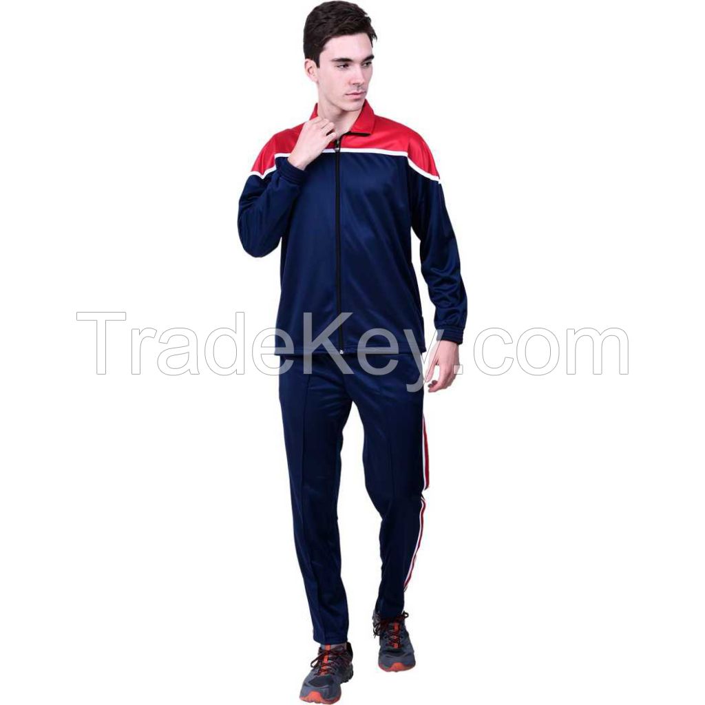 High quality custom sweat suits with logo mens streetwear jogging suit fashion plain tracksuit wholesale