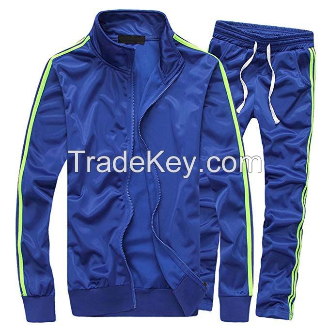 2021 Custom logo training wear oversize jogger sportswear plain sweat suits brand tracksuits for men women set