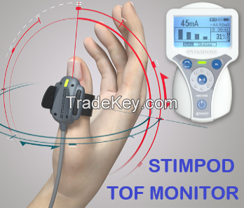 STIMPOD NMS 450x - Nerve Stimulator-Mapper-Locator with Acceleromyography for Muscle relaxation monitoring (NMBA - Neuro Muscular Blockade Agent or TOF monitoring) during General Anesthesia & Peripheral Nerve Stimulator (PNS) (Nerve Mapper-Locator) du