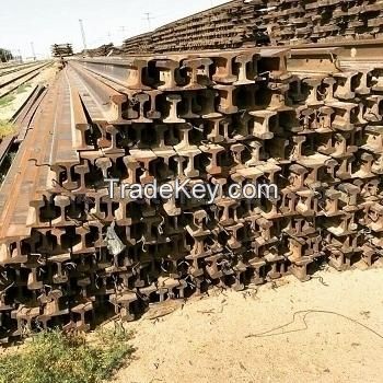 HMS 1 2 Scrap/HMS 1&2, Used Railway Track in Bulk Used Rail Steel Scrap