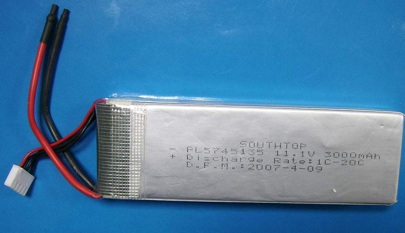 SouthTop 11.1V 3000mAh 20C LiPo Battery Pack