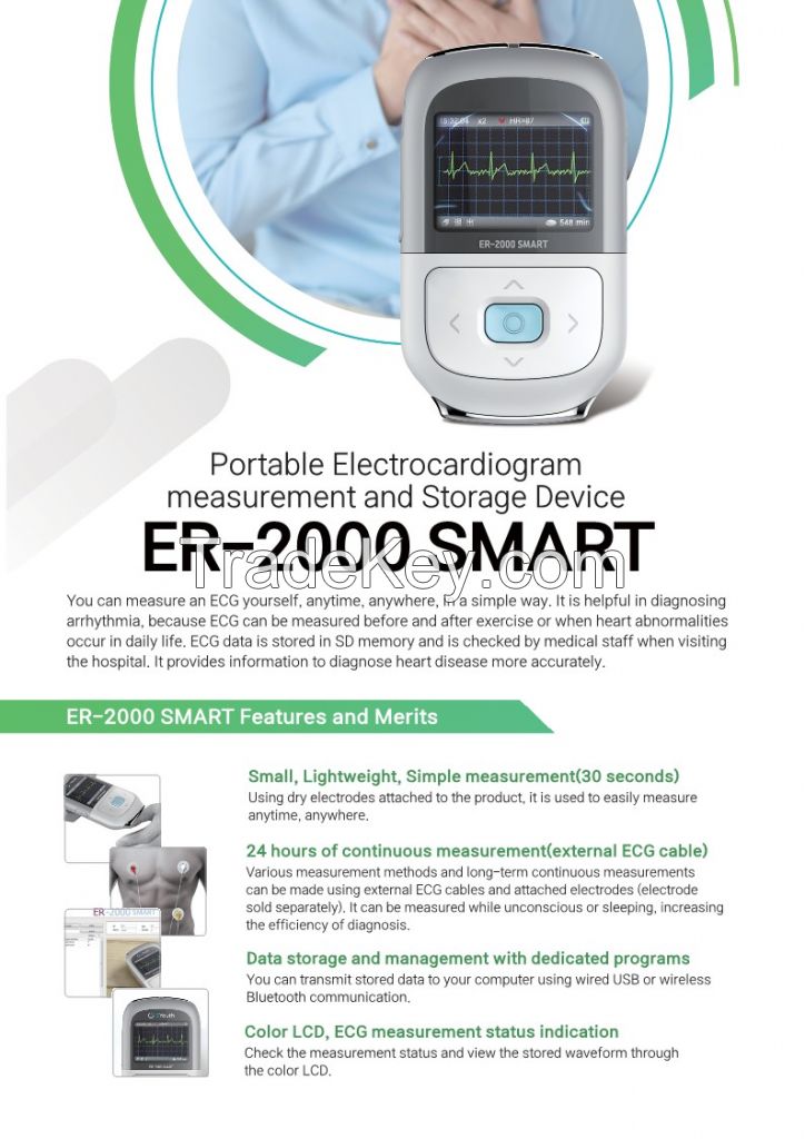 Running Heart PHR platform service linked to Portable Electrocadiographic Holter  Analyser