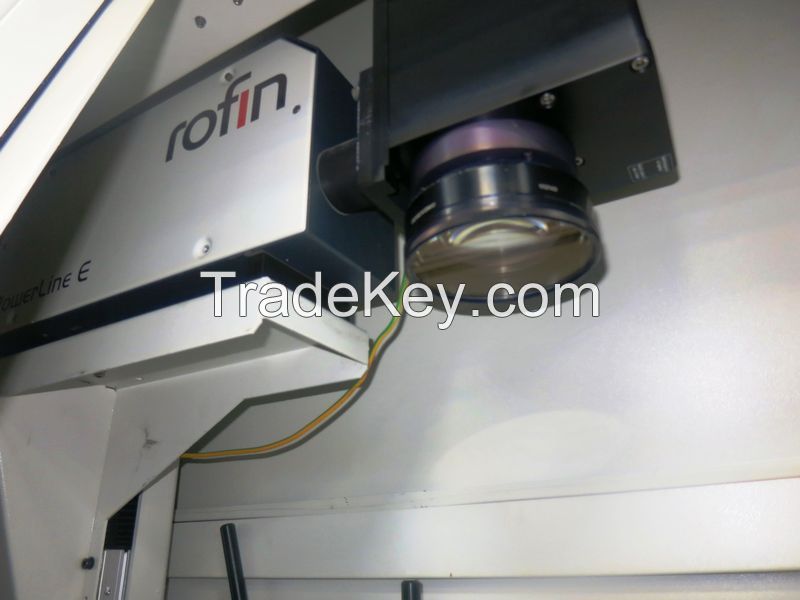 ROFIN STARMARK SLM 10E FULLY PROGRAMMABLE CNC LASER MARKING WROTARY TABLE FOR CYLINDRICAL PARTS