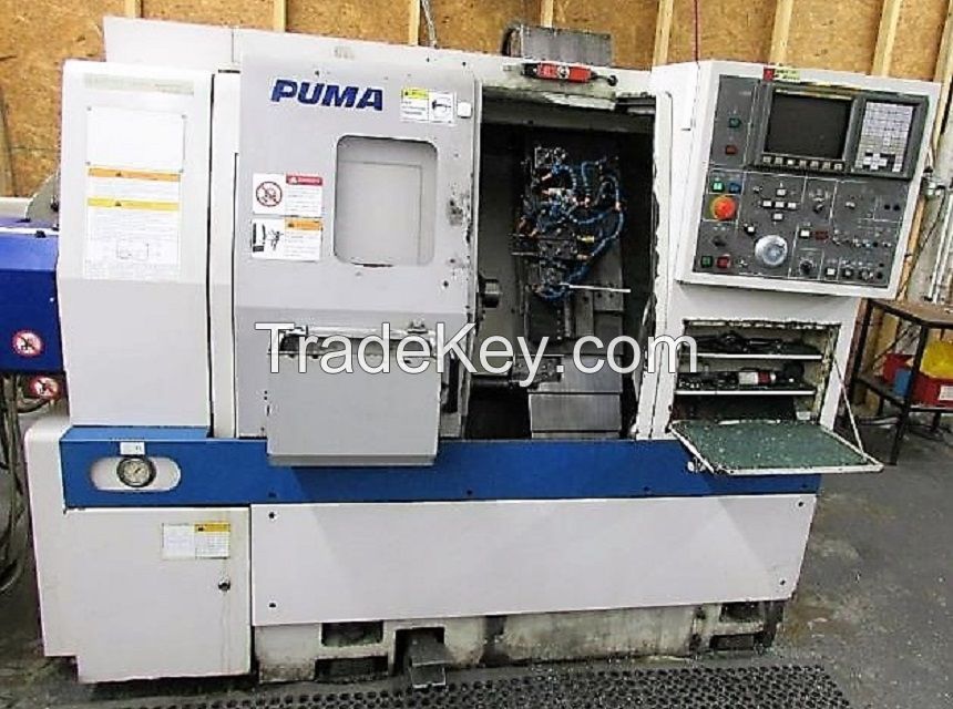 DAEWOO PUMA 160 GT 2-AXIS CNC GANG TURN TURNING CENTER LATHE