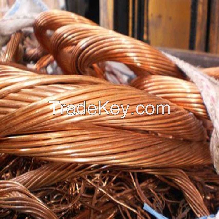 TOP QUALITY Copper WIRE SCRAP, Mill Berry 99% Purity for Sale