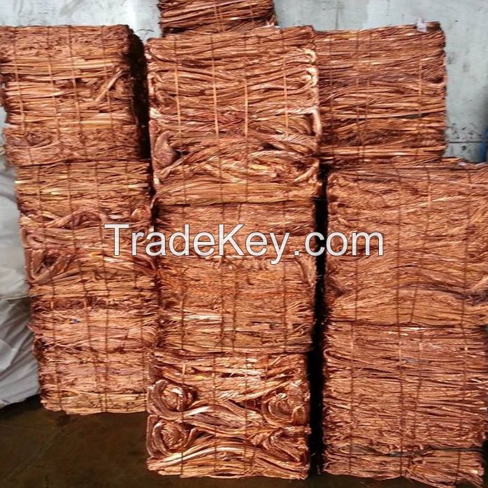 TOP QUALITY Copper WIRE SCRAP, Mill Berry 99% Purity for Sale