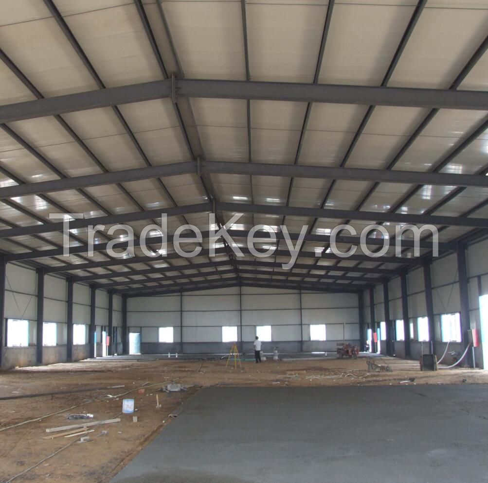 China factory prefabricated metal building warehouse