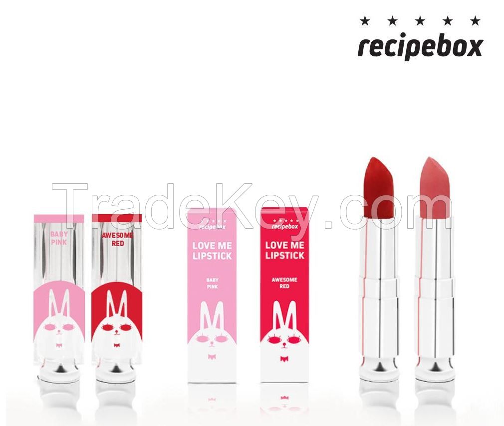 [RECIPEBOX] Love me natural lipstick (2colors)