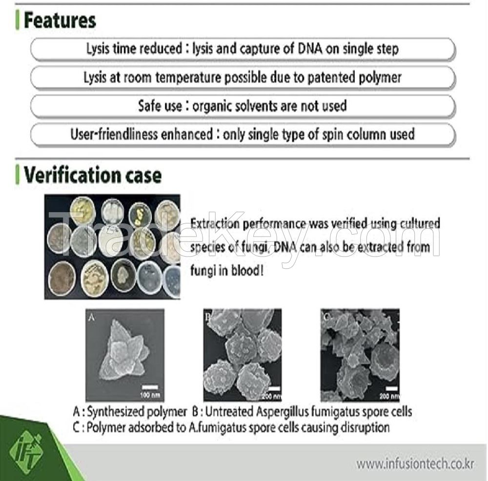 PURETM Fungal gDNA Extraction kit