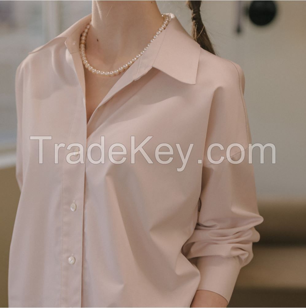 Single Standard Tuppe Shirt - Pink Ivory