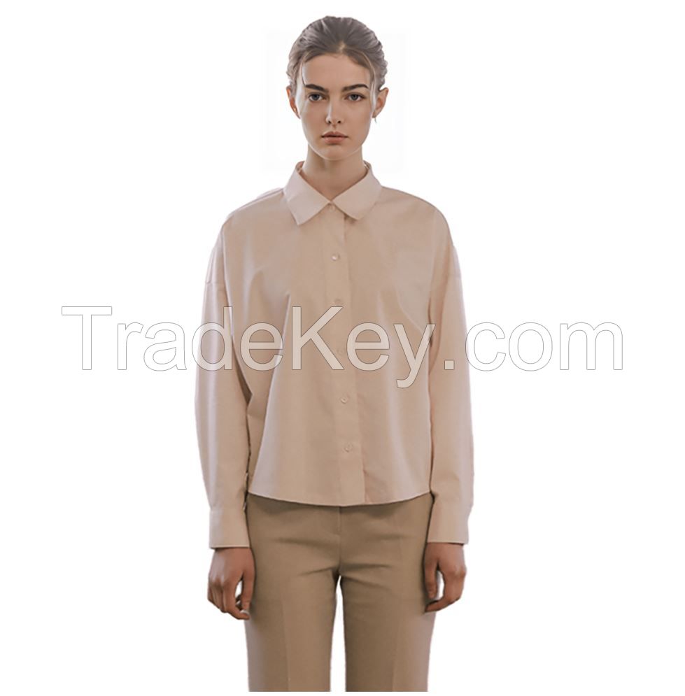 Single Standard Tuppe Shirt - Pink Ivory