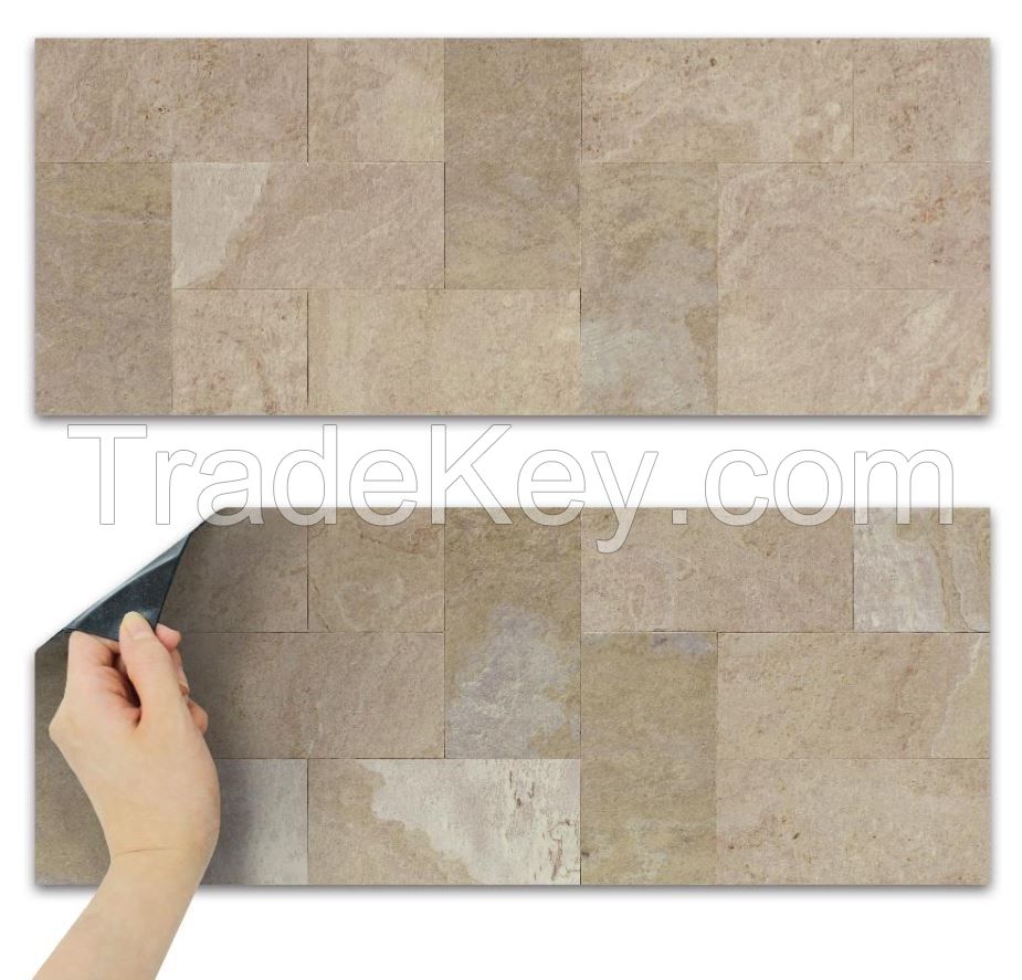Real Stone Tile Sticker