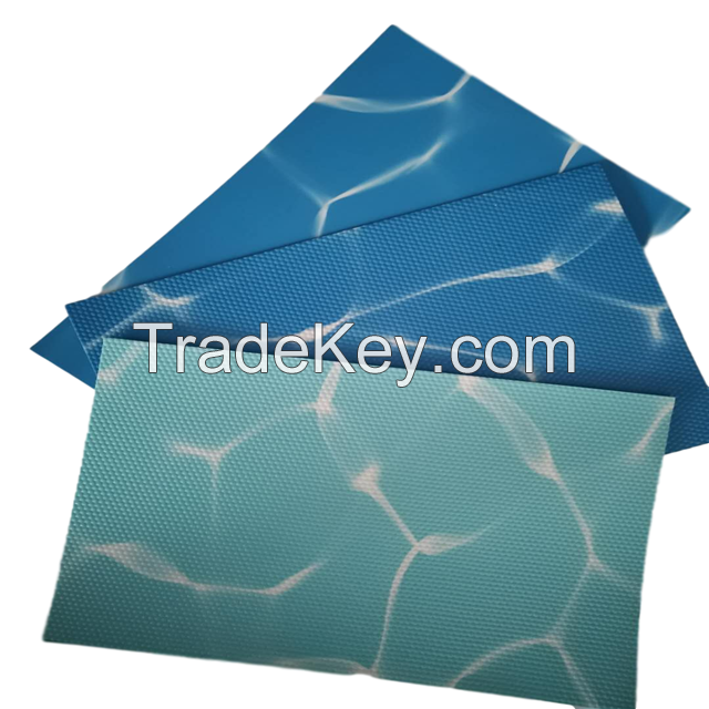 Flexible Pvc Heating Weldable Gray Waterproofing Membrane For Swimming Pool
