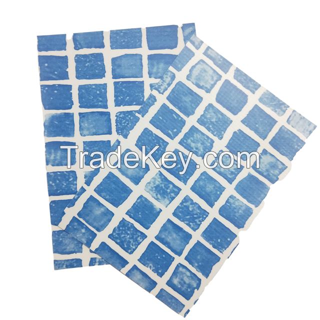 flexible PVC heating weldable gray waterproofing membrane for swimming pool