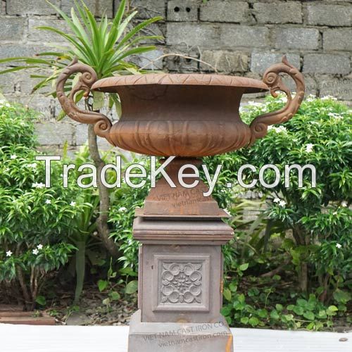 Cast Iron Urn Planters