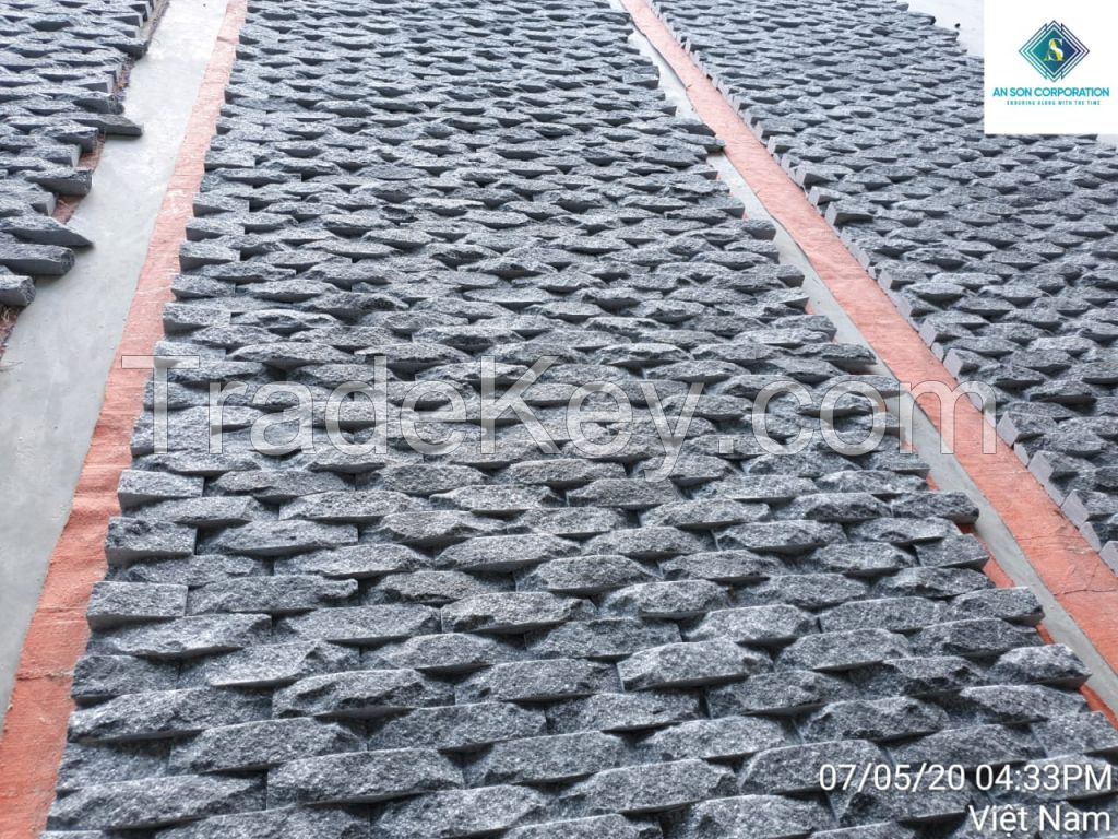 BLACK WAVE WALL PANEL FOR WALL CLADDING