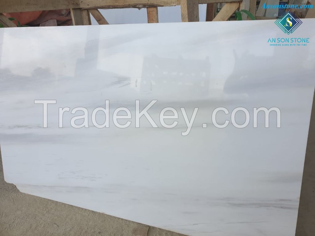 HOT MILKY WHITE MARBLE SLABS