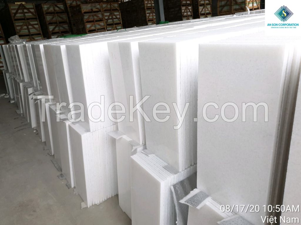 HOT PURE WHITE MARBLE VIET NAM