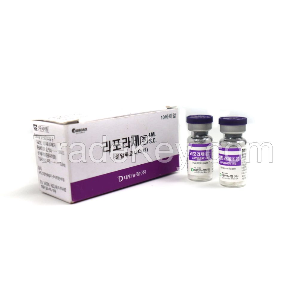 hyaluronic acid filler removal liporase 1500iu 10 vial Hyaluronidase