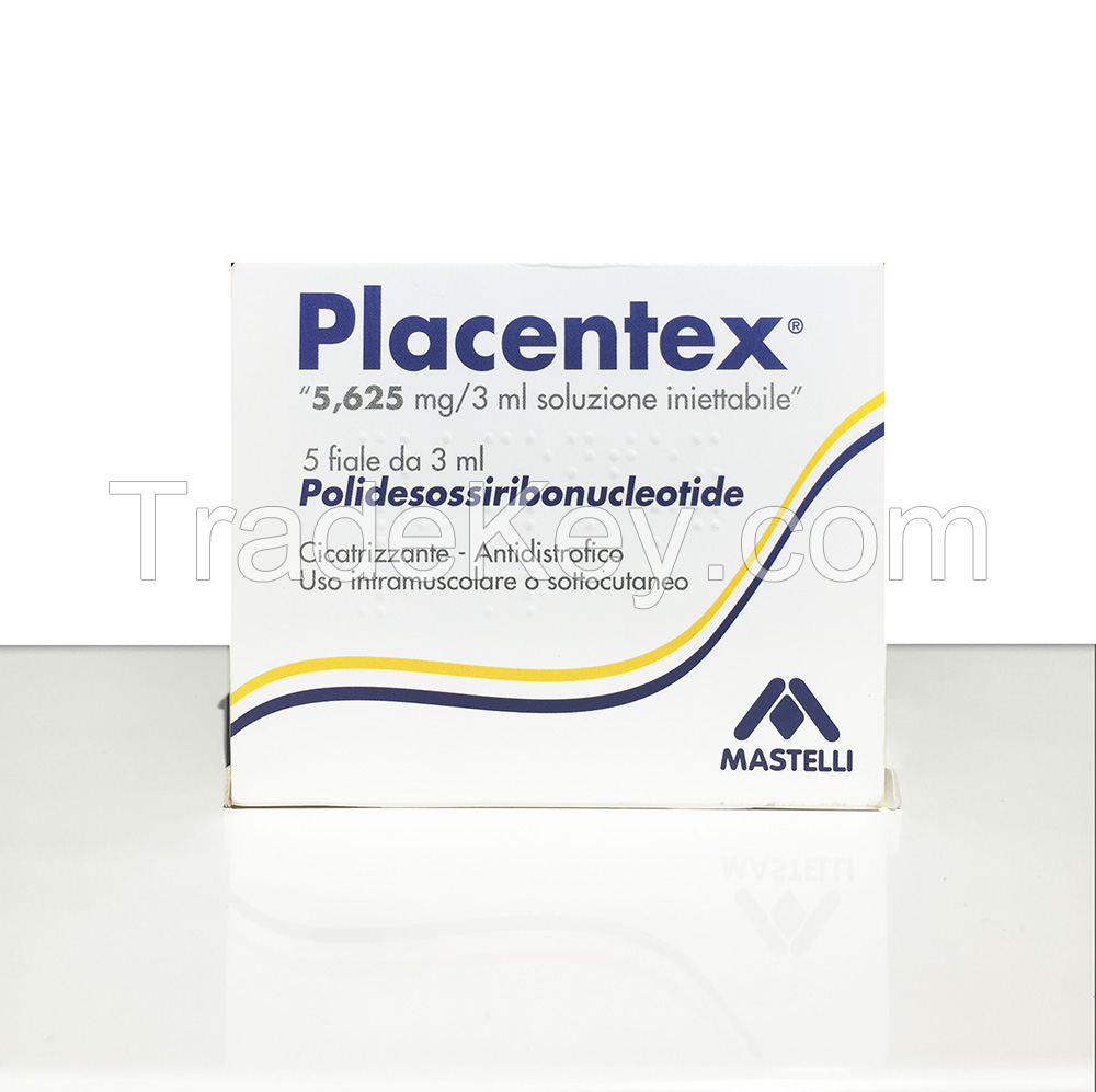 PlacentexÃÂ® 5.625 mg/3 ml x 5 vials PDRN Polydeoxyribonucleotide wound healing, anti aging collagen boost