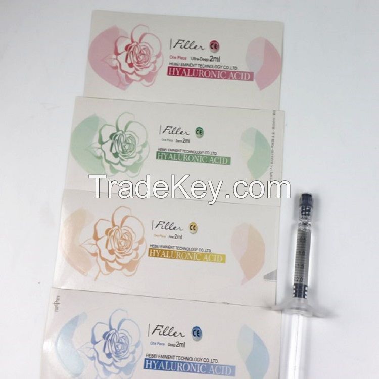 5ml Sterile Cross Linked Hyaluronic Acid Filler Dermal Filler Korean CE Hyaluronic Pen Use Long Lasting Injections