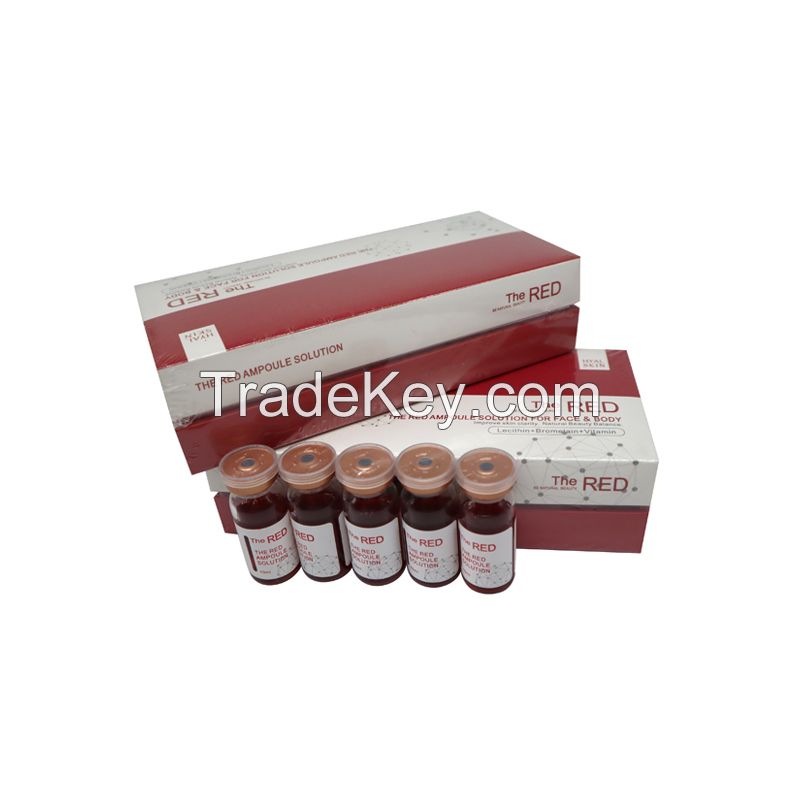 The Red Ampoule Solution Fat Burning Site Injections