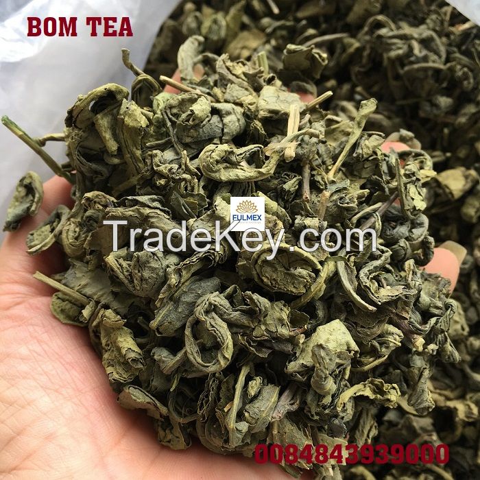 Green Tea BOM big leaf best quality in FULMEX factory Viet Nam